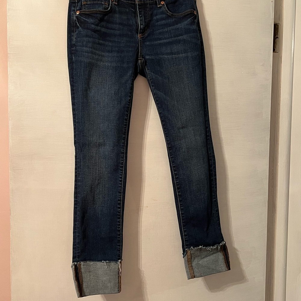 Dark blue wash jeans from The loft size 25/0 P